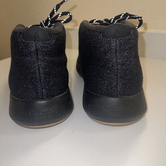 Allbirds Men’s Mizzle Wool Runner Water Repellent Sneaker Natural Black Khaki 11 - Picture 5 of 12